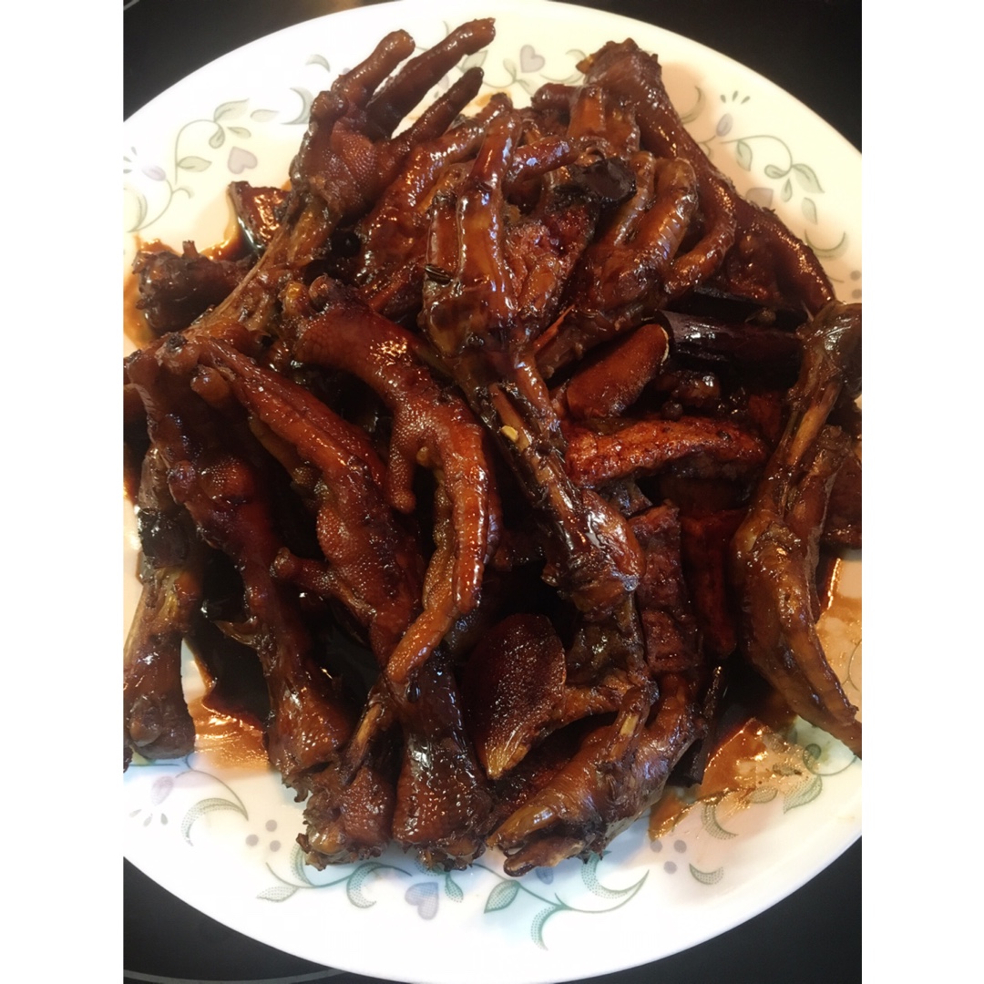 秘制红烧鸡爪