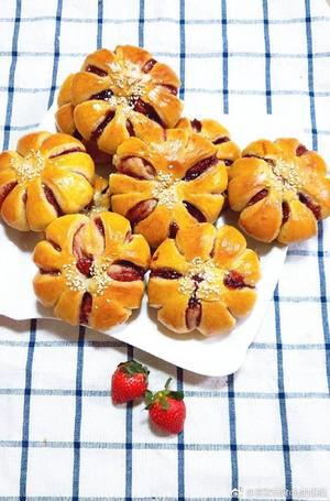 树莓果酱面包的做法 步骤14