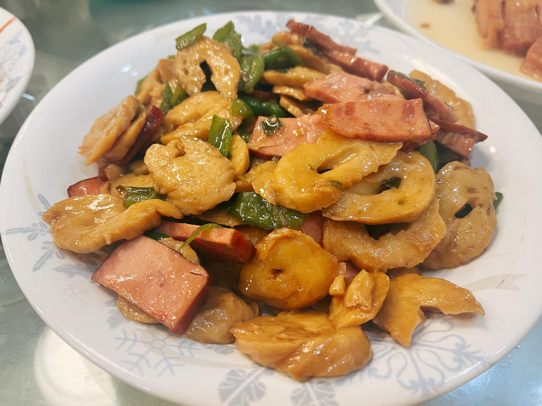 米饭杀手系列之青椒炒面筋