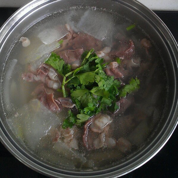 天冬冬瓜羊肉汤