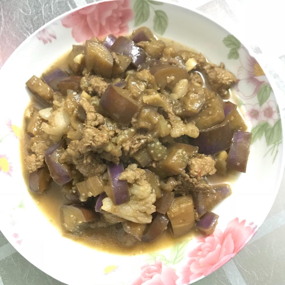 【健康三餐】蒜香肉末炒茄子