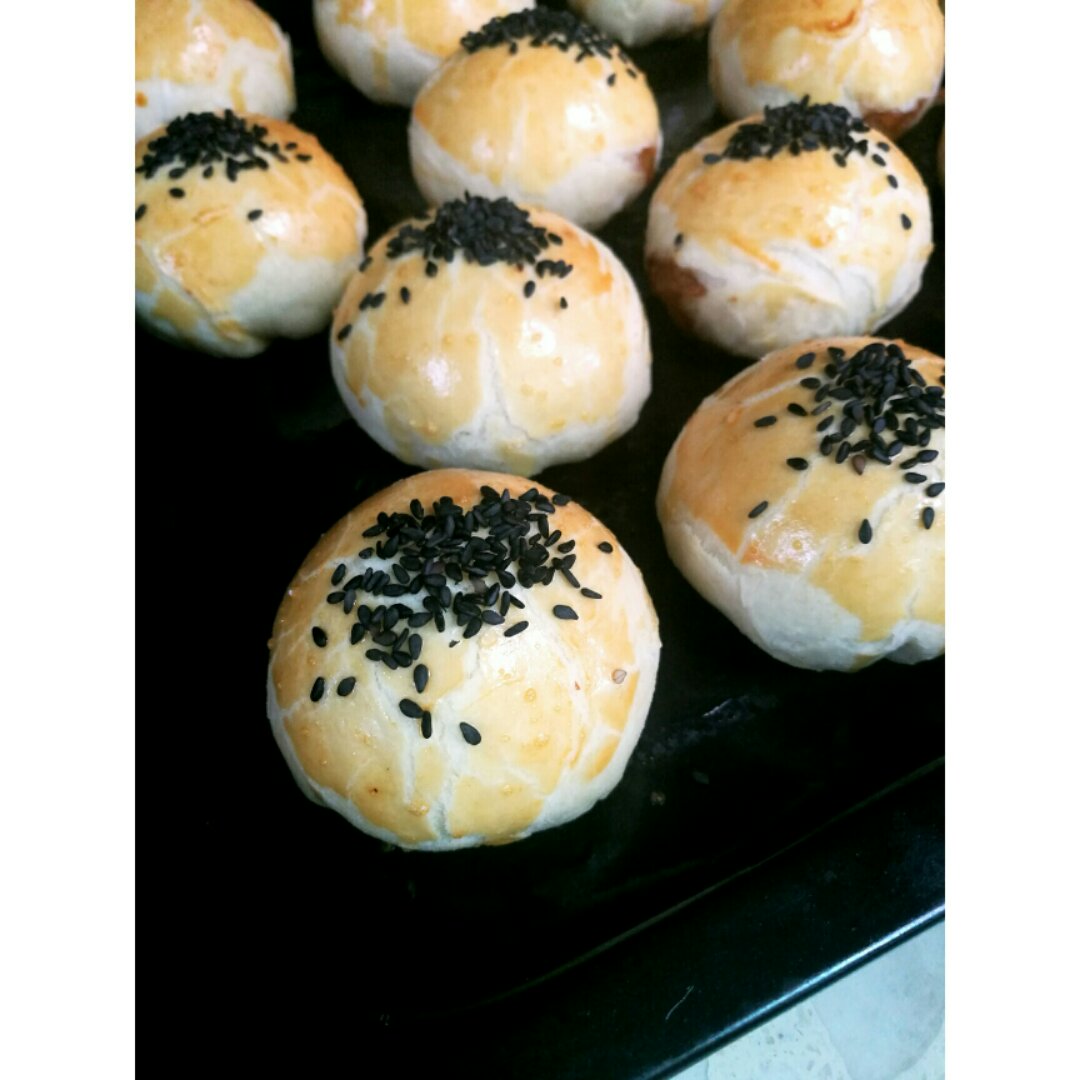 泳式鲜肉榨菜月饼
