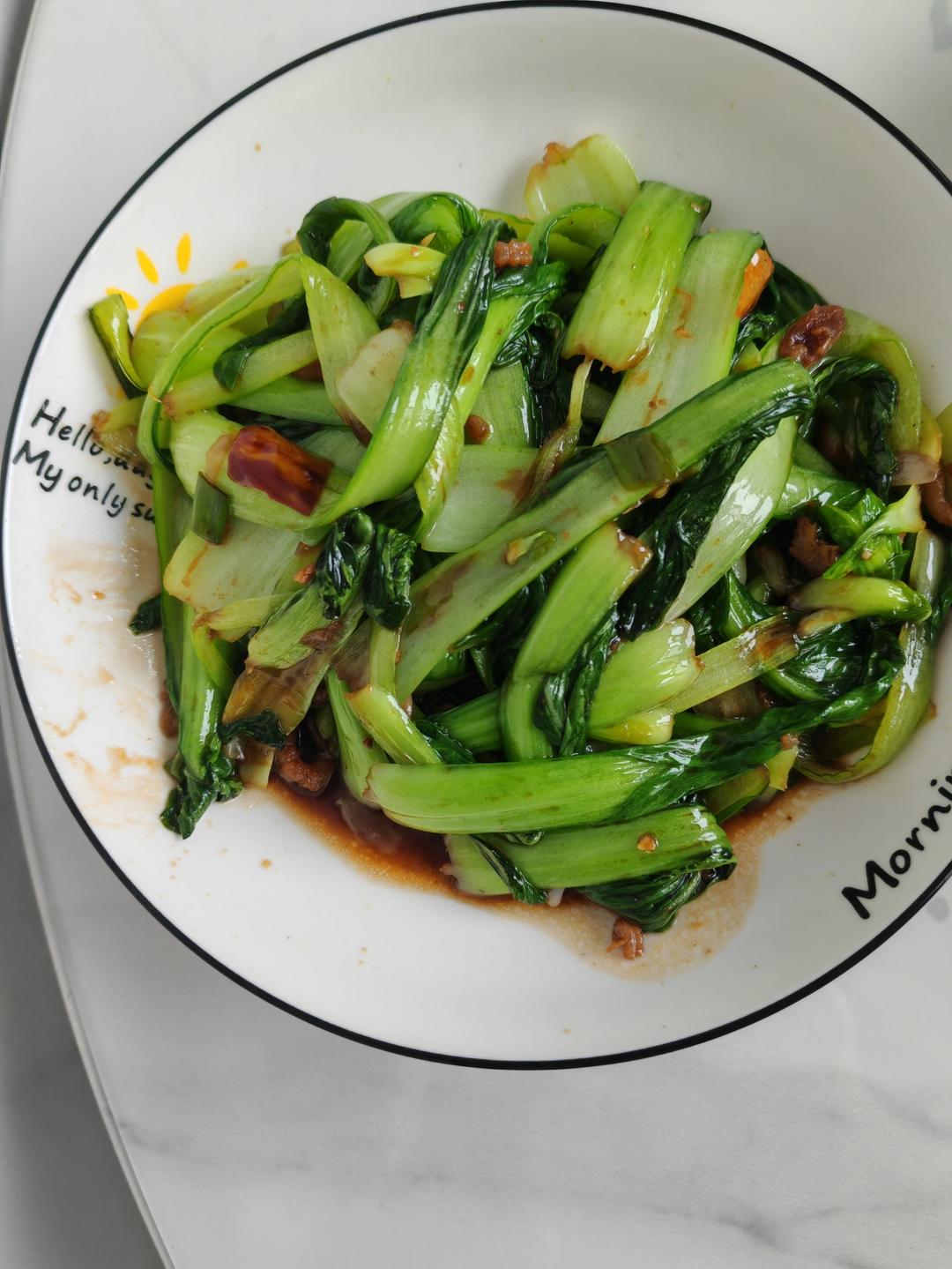 虾皮小油菜
