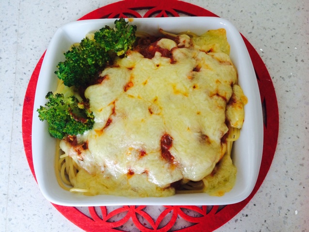 芝士肉酱焗意面