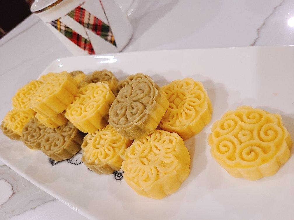 懒汉免炒绿豆沙(绿豆糕)
