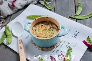 芝士蔬菜鸡蛋——宝宝辅食系列的做法 步骤5