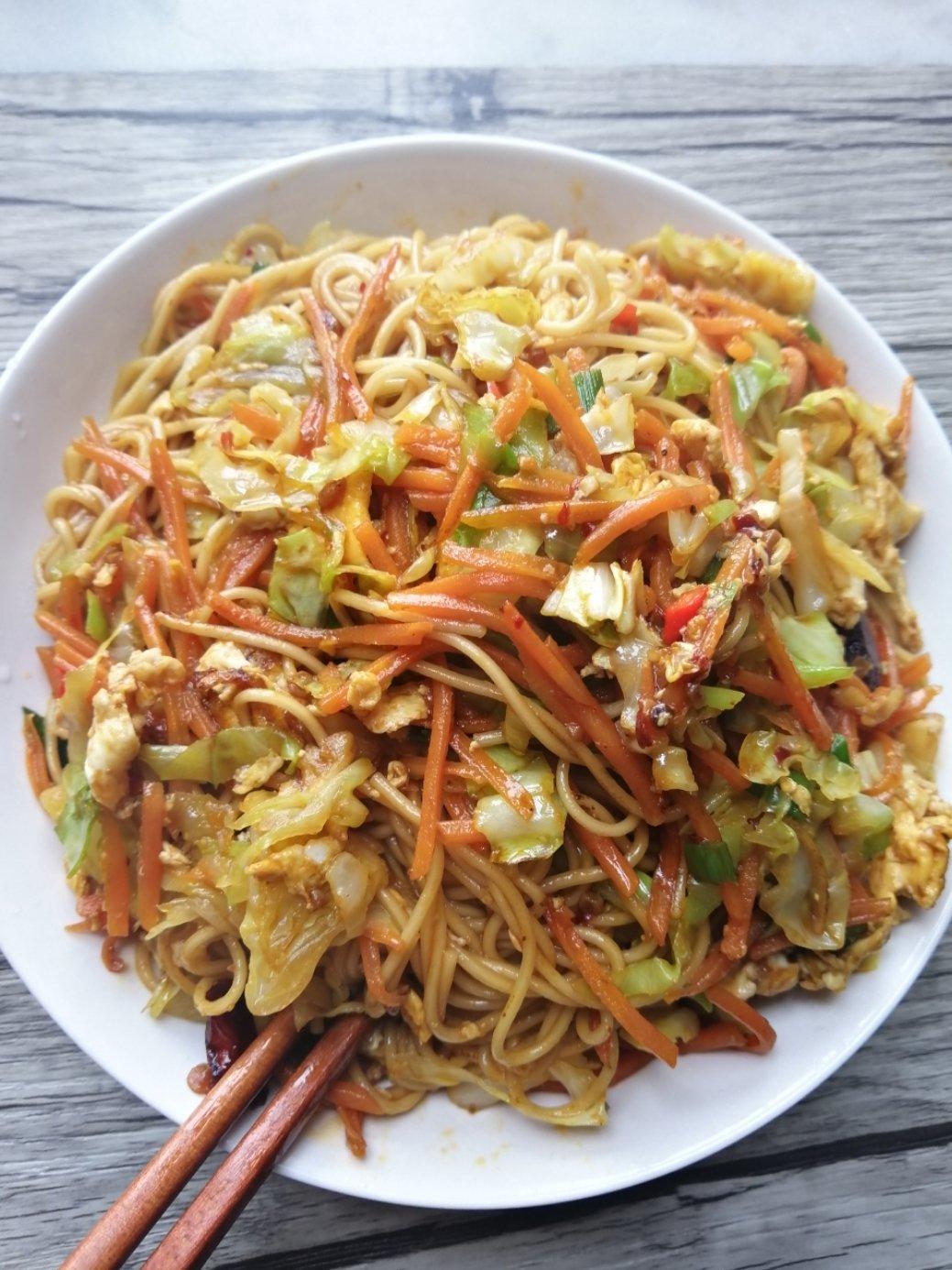 在家做出街头风味的炒面