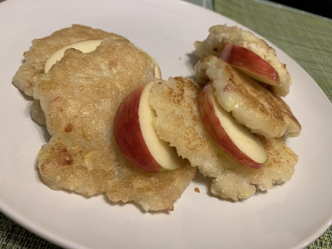 快手苹果糯米饼