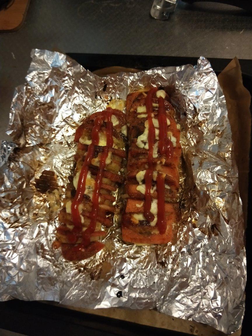 培根风琴烤土豆