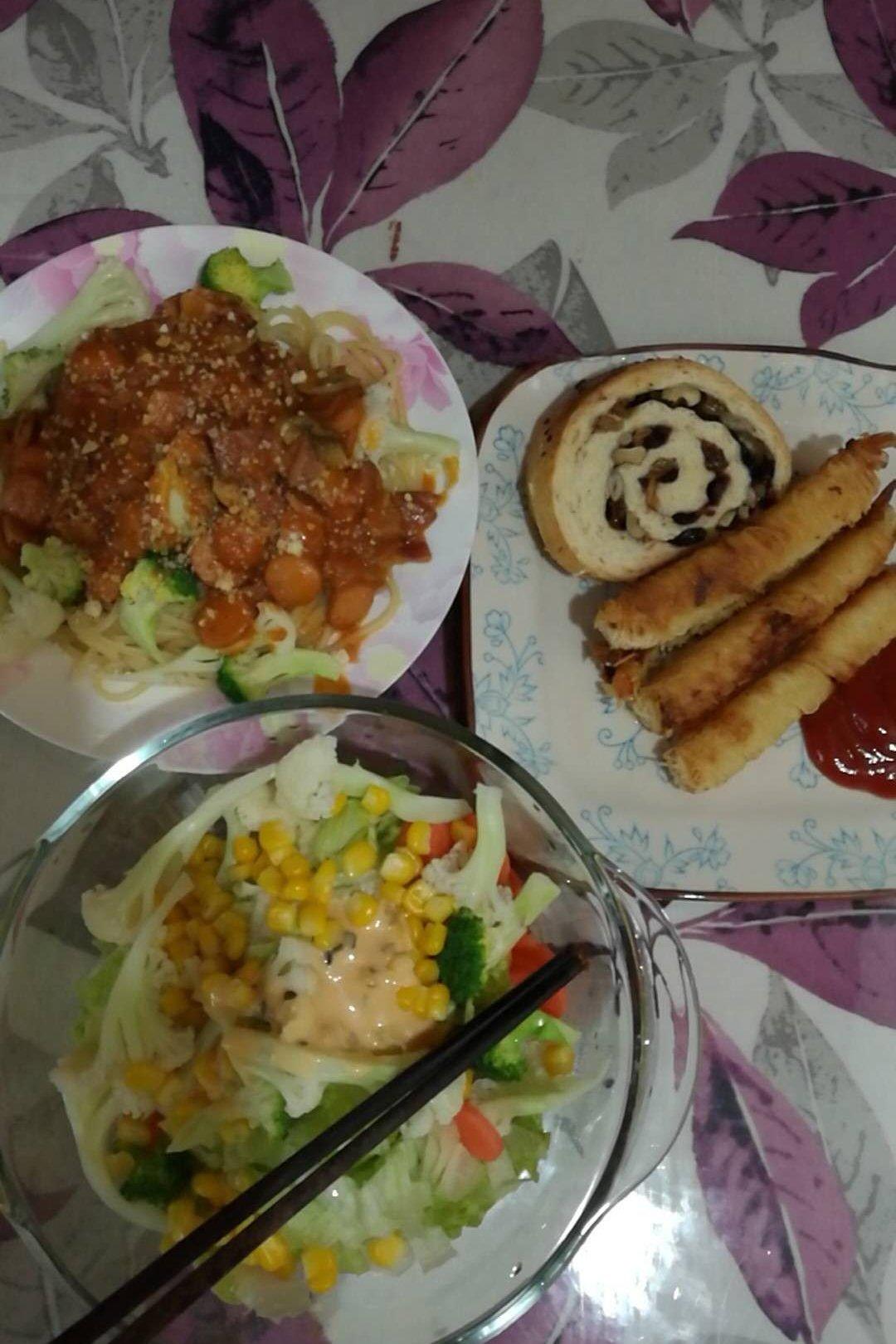 培根番茄意大利面