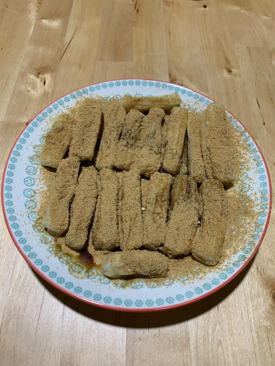 自制糍粑（糯米粉）