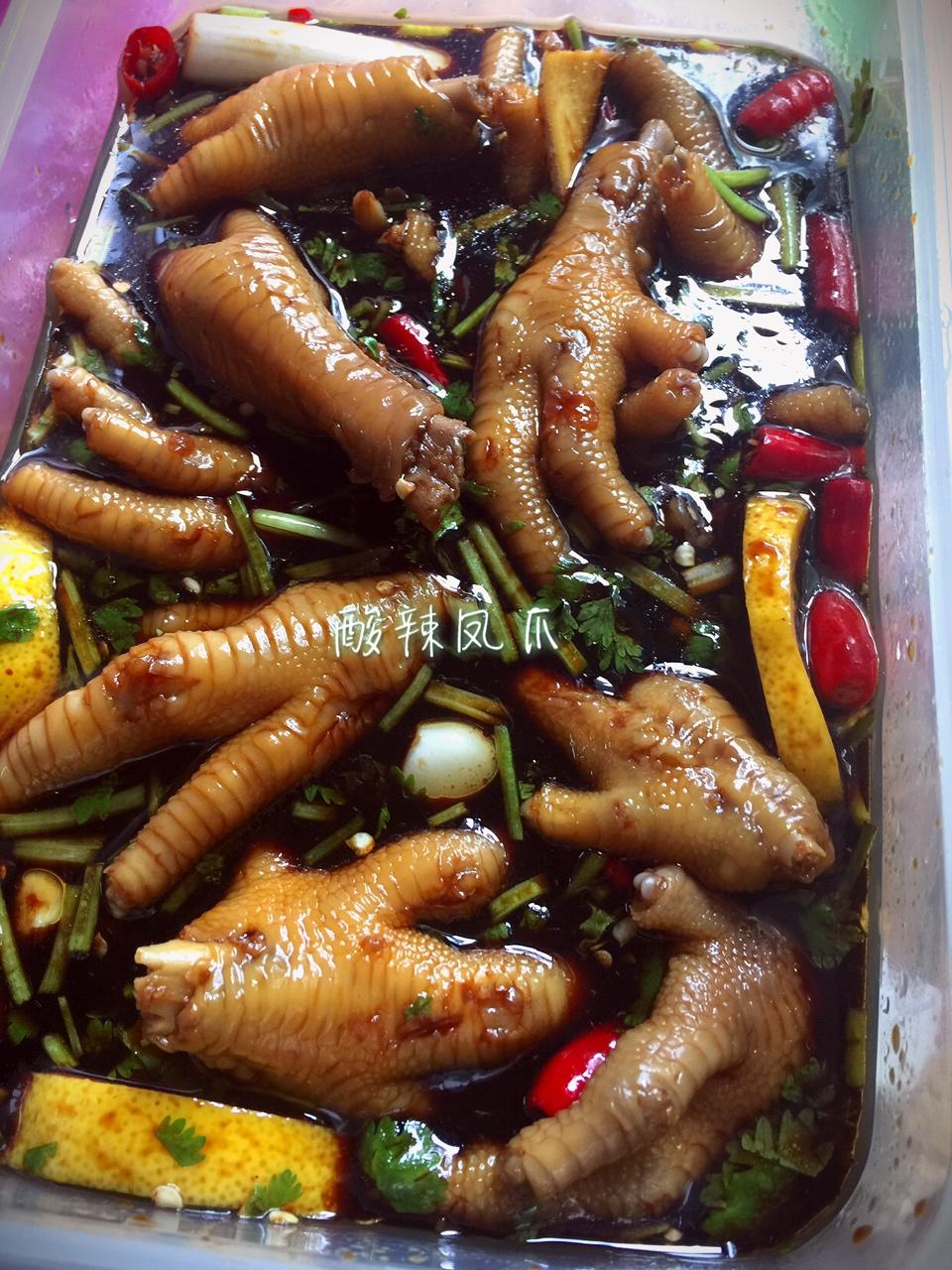 超好吃的🍋酸辣凤爪