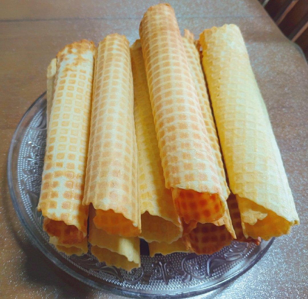 脆皮蛋卷(电蛋卷机版)