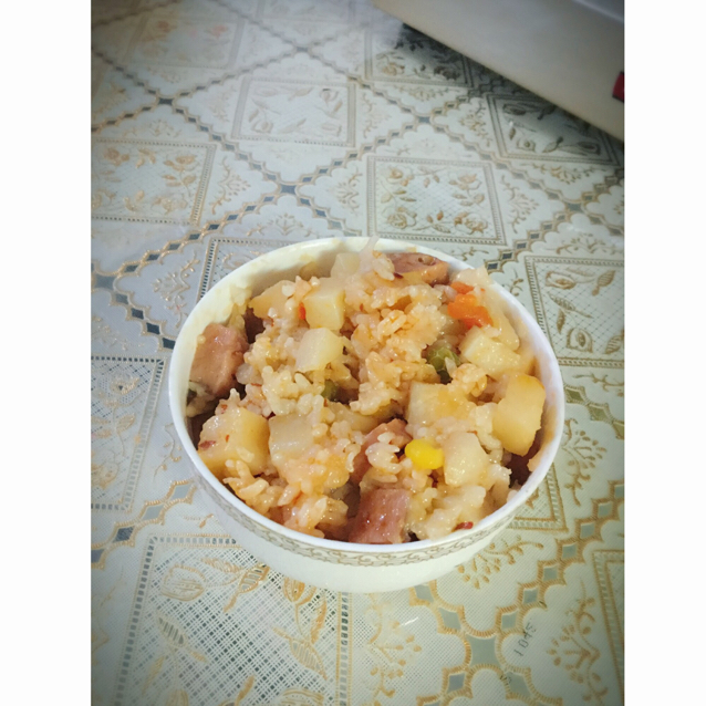 秘制土豆焖饭