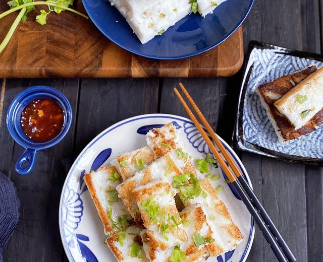 原汁原味萝卜糕【松下蒸烤箱NU-JA102W】的做法