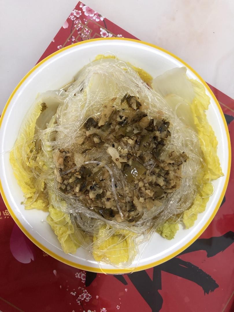 蒜蓉粉丝蒸娃娃菜