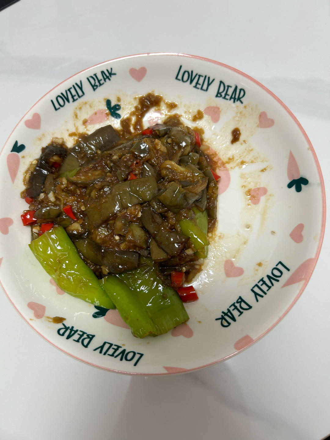 辣椒炒茄子