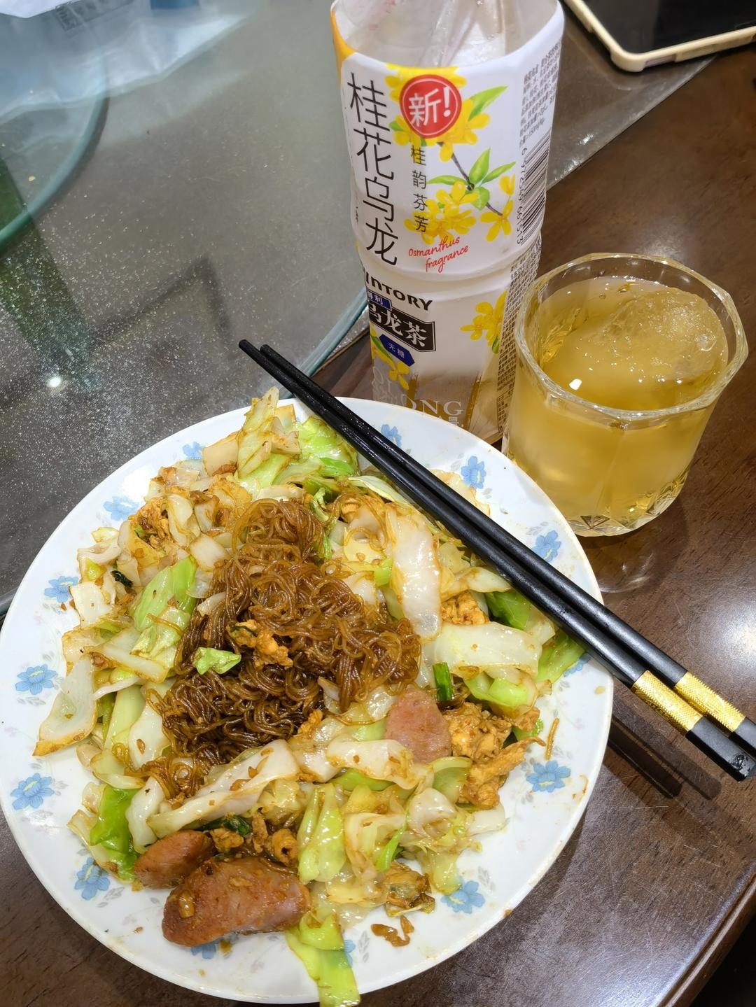 成功率百分之百的包菜炒粉丝