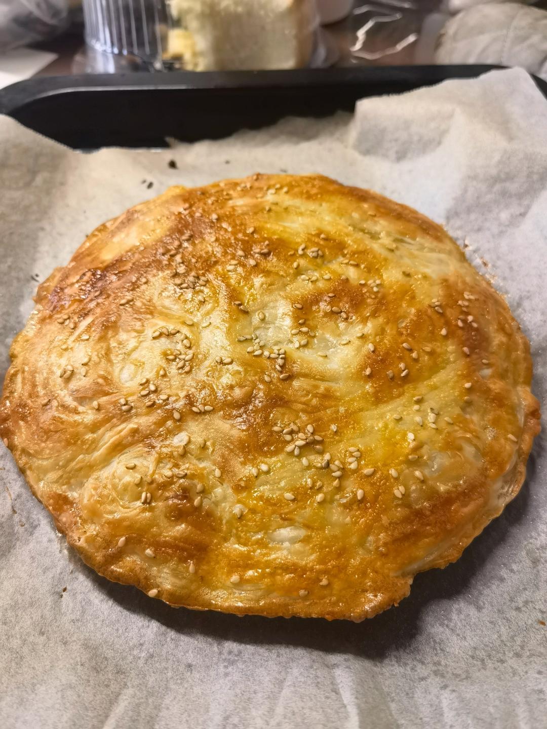 万能手抓饼👉能拉丝的手抓饼香蕉酥❗️巨好吃