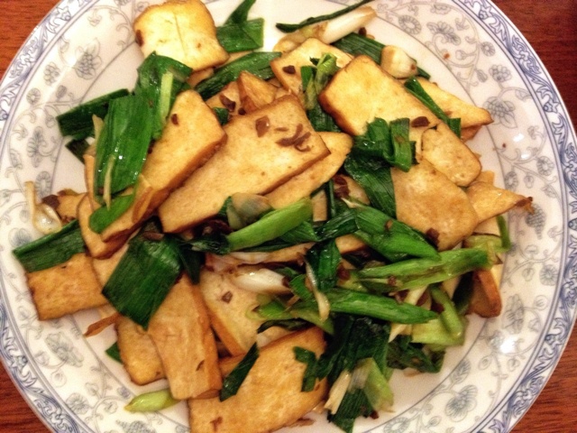 芹菜炒香干