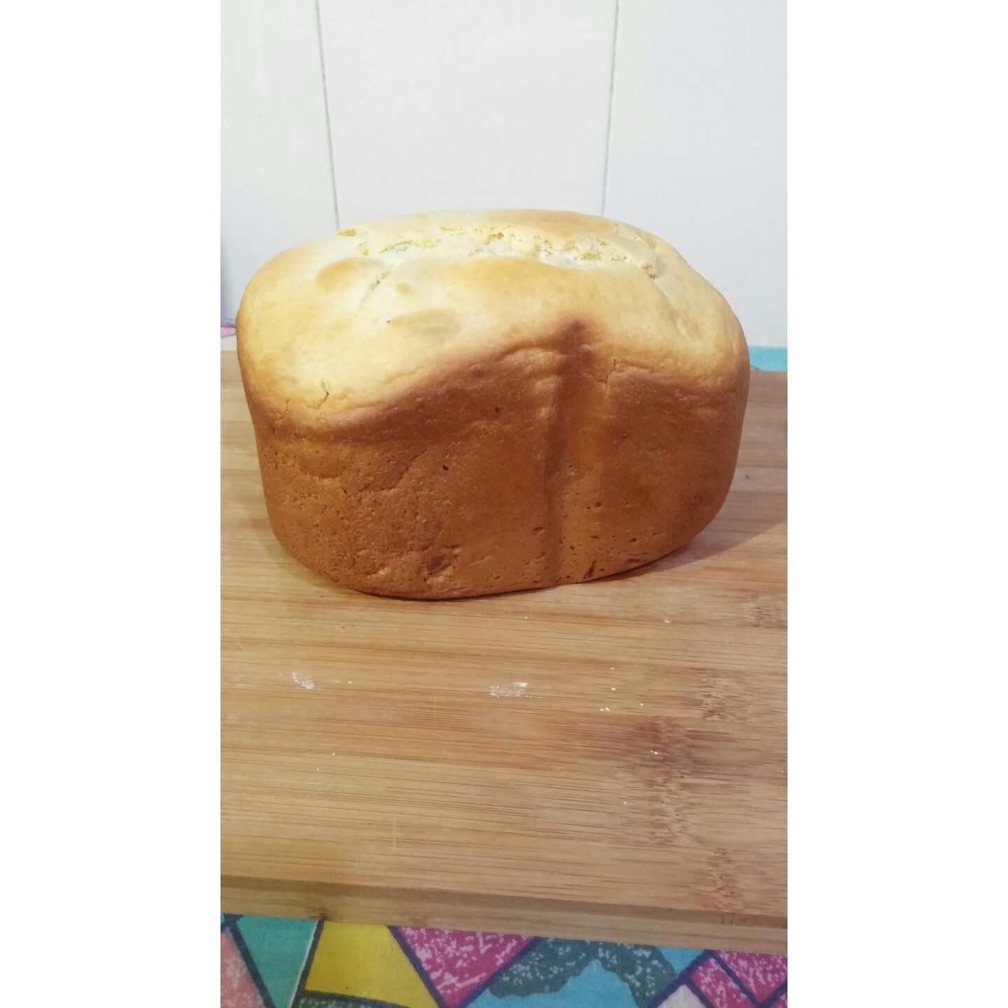 超级好吃的原味面包（面包机版）