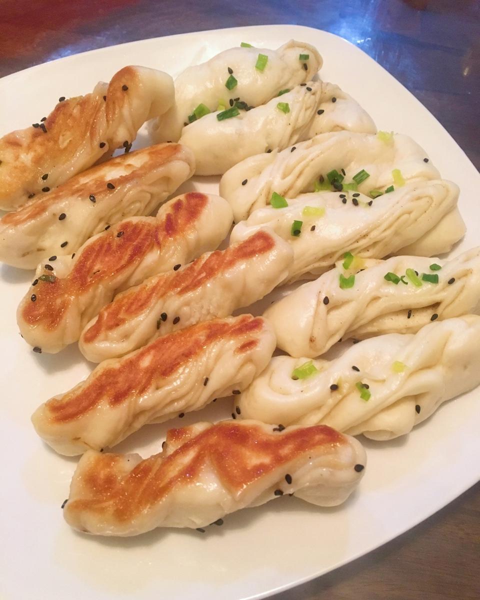 一定要做！—煎卷子【生煎花卷】