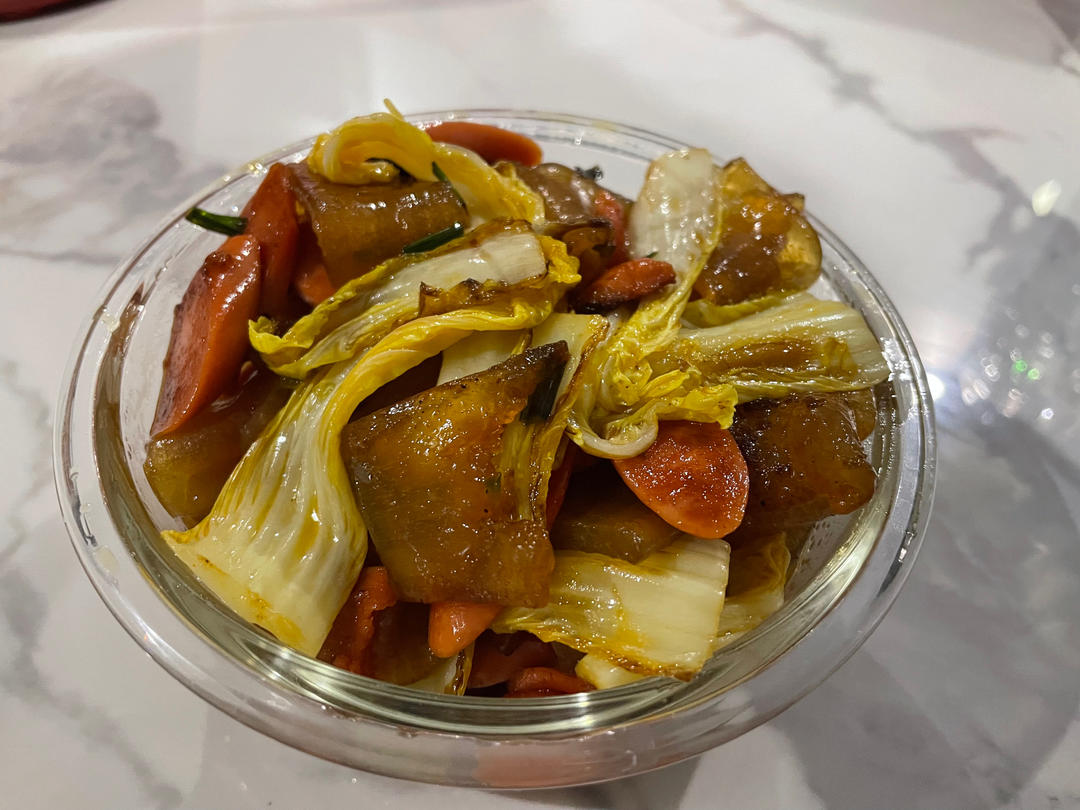 吃一次就爱上的杂蔬炒宽粉