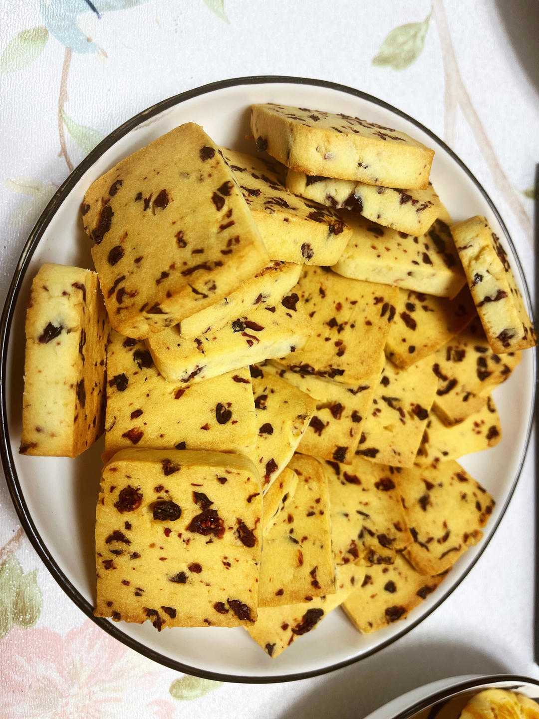 低糖少油版蔓越莓饼干