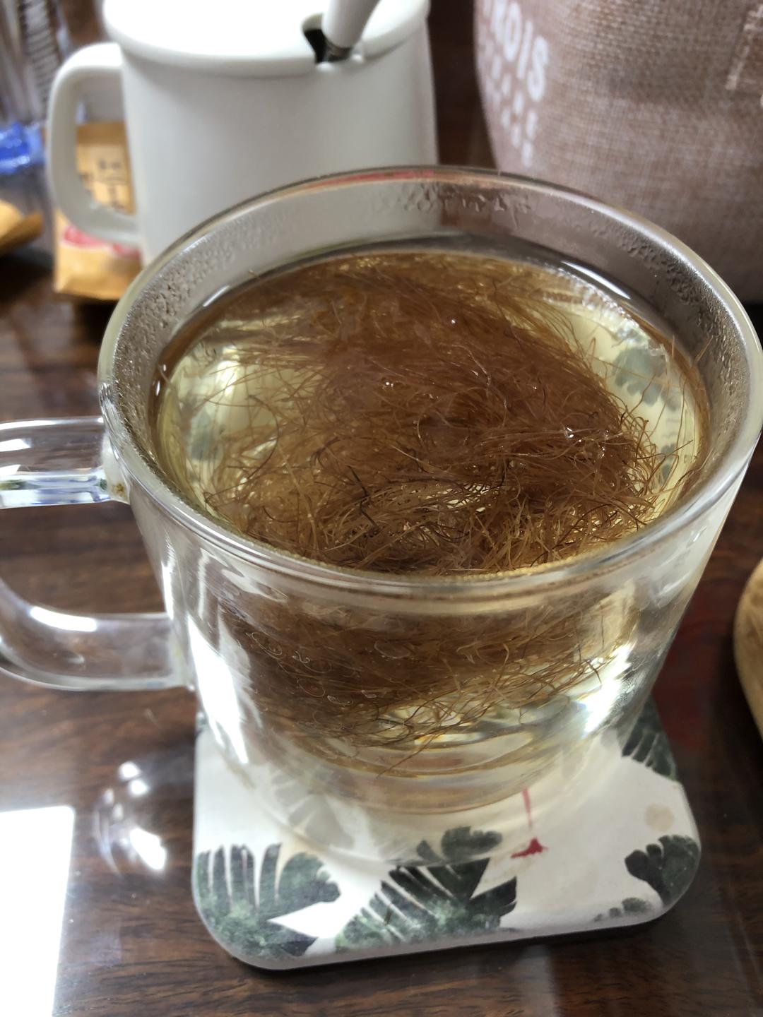 玉米须清饮的做法