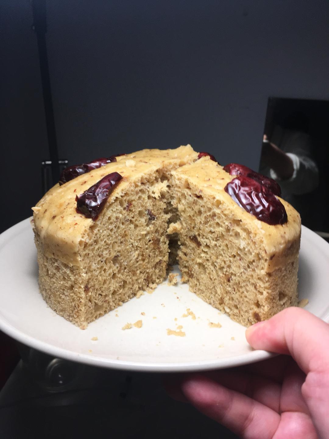 超简单的红枣泥发糕