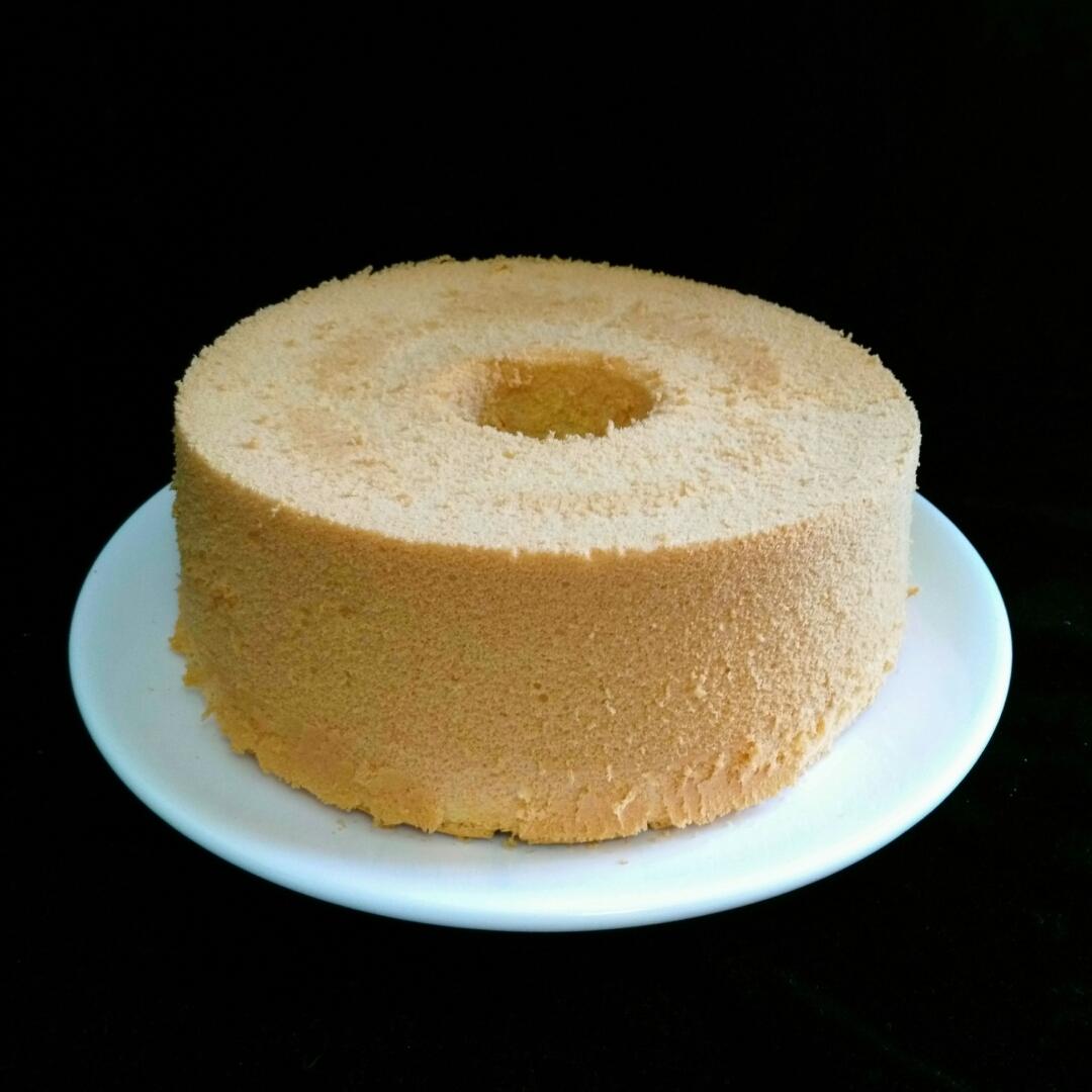 君君love烘焙做的椰子粉戚风蛋糕