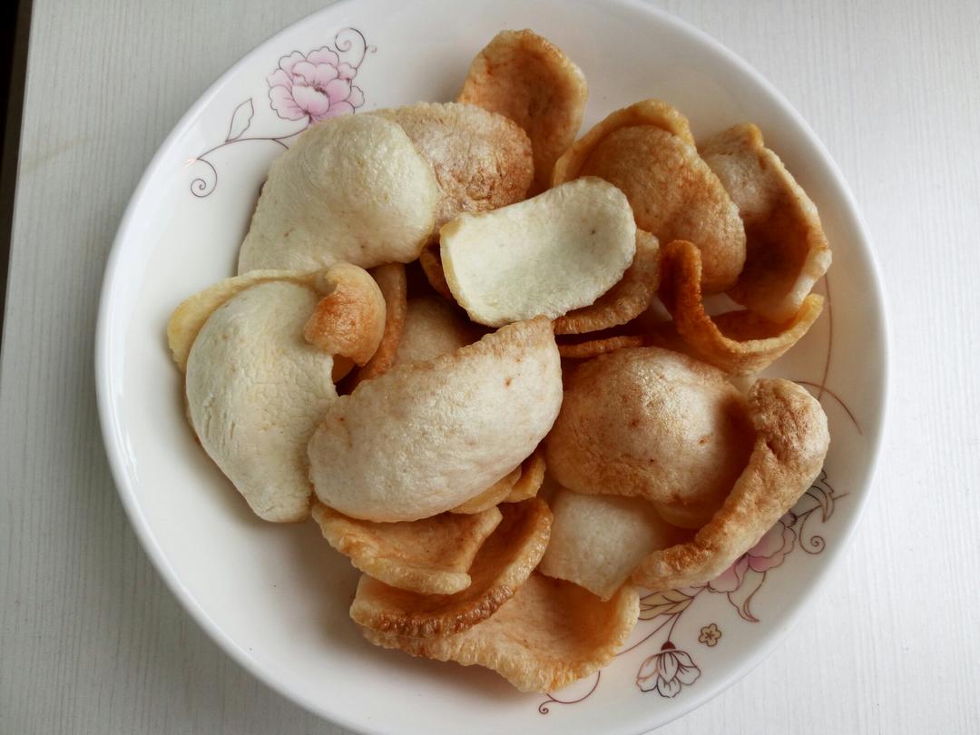 hxp土月月做的无油健康版微波炉虾片