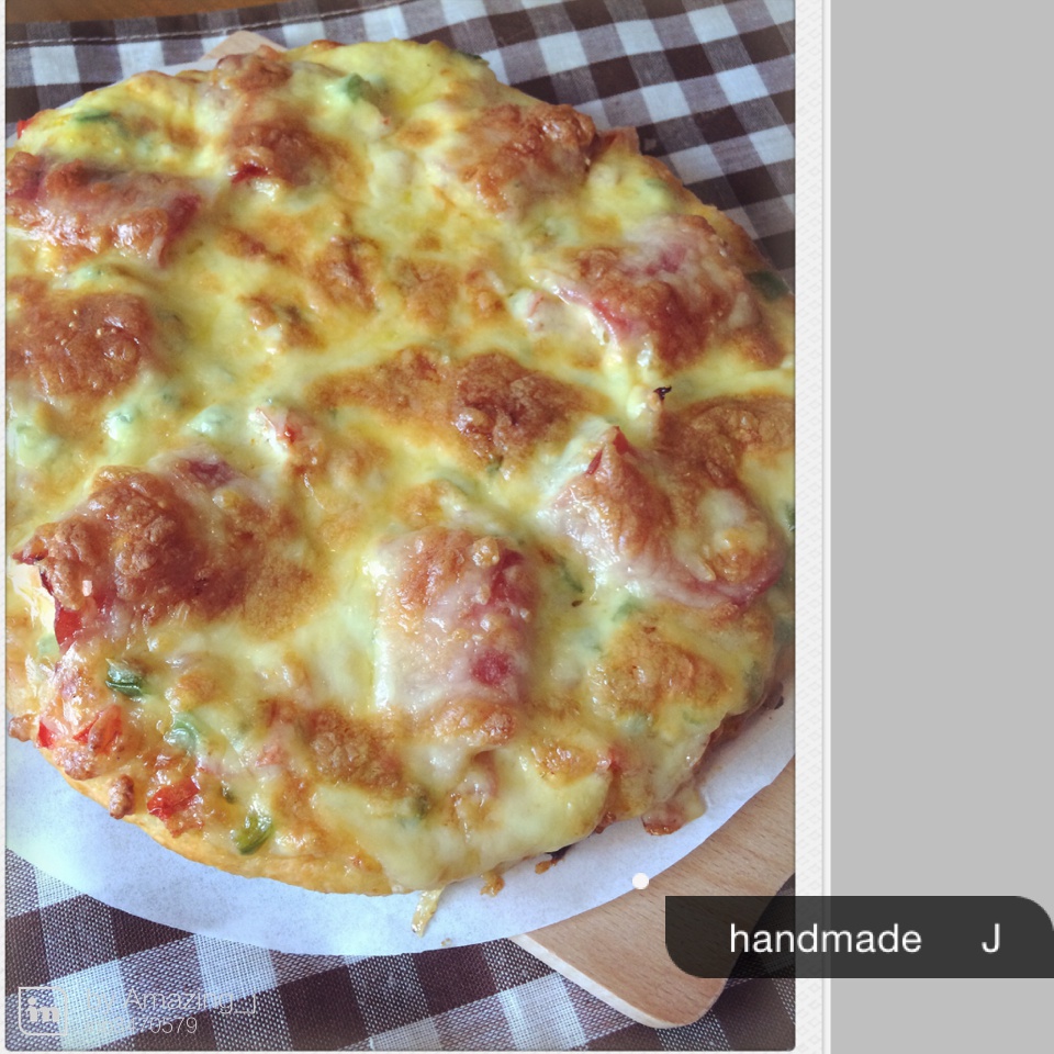 夏威夷pizza（附饼底冷冻法）