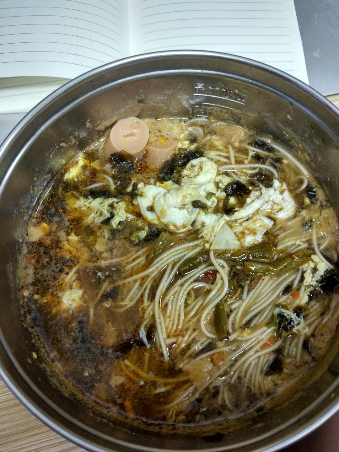 简单好吃煮面条