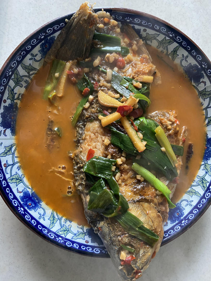 红烧鲫鱼