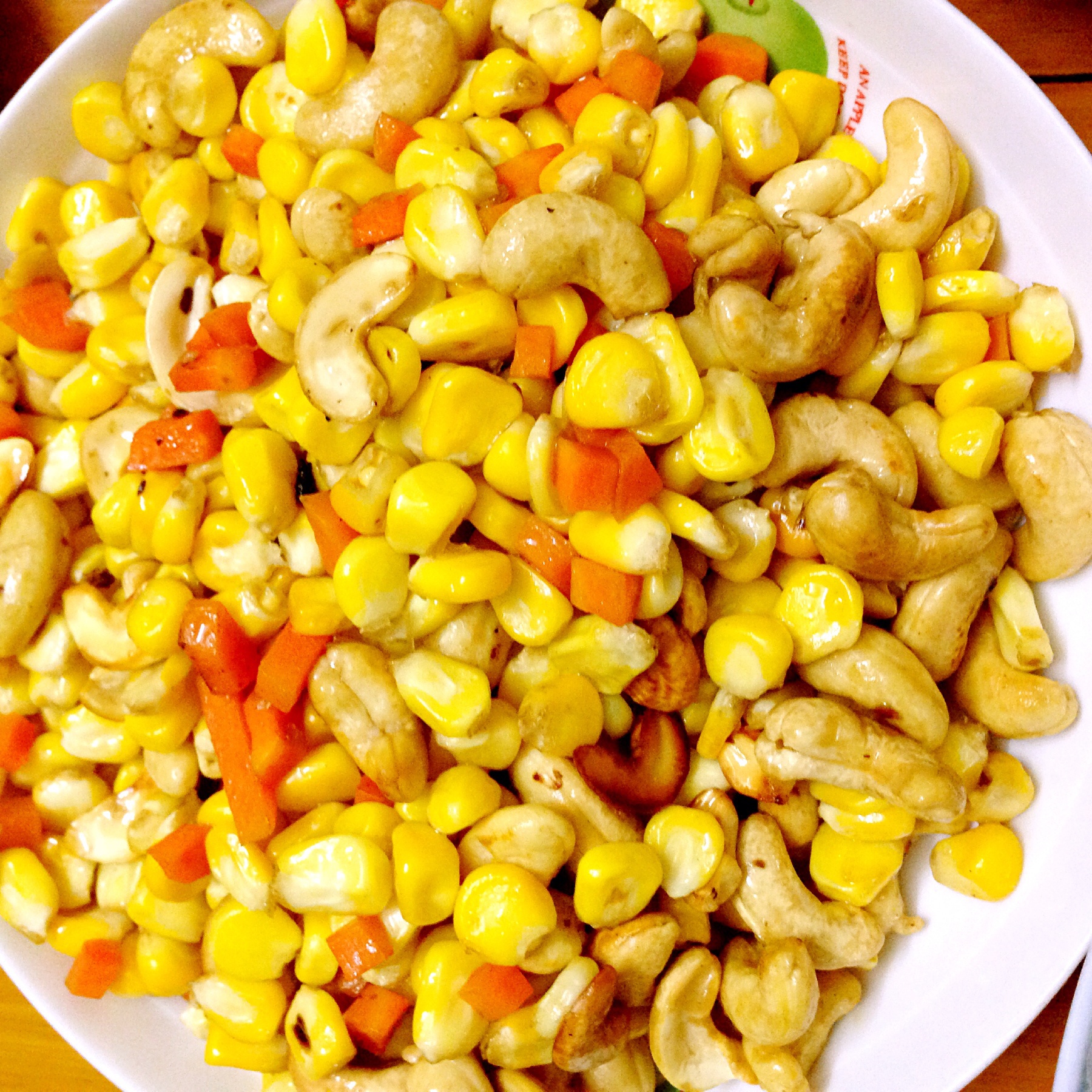 猫猫-77做的腰果玉米