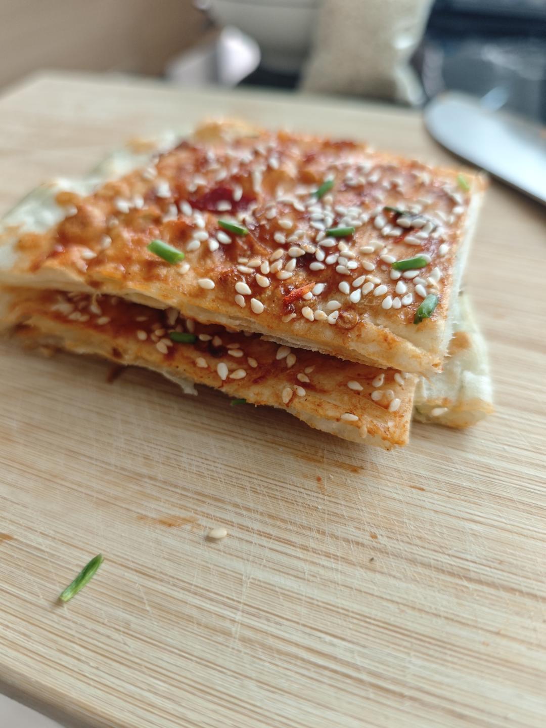 葱香浓郁的酱香饼