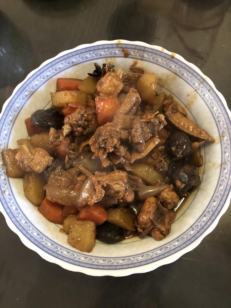 好吃流口水的红烧鸡块（三黄鸡）