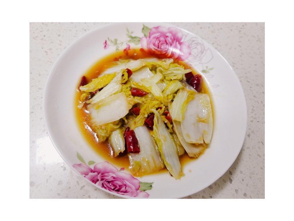 酸辣爽口的醋溜白菜