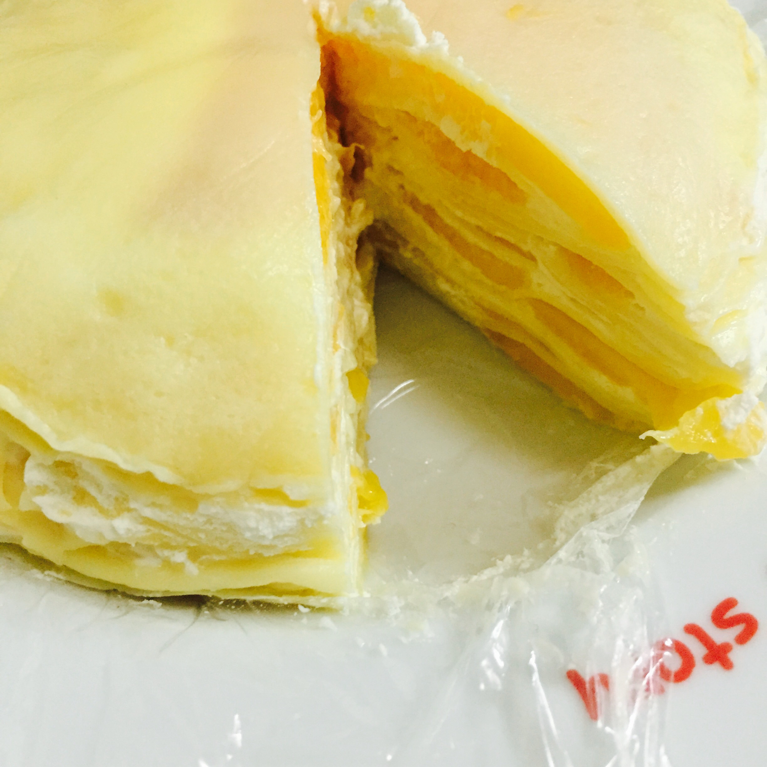 芒果千层蛋糕，100%成功告别煎皮无能