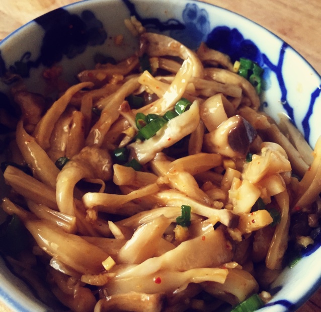 油泼杏鲍菇（凉菜