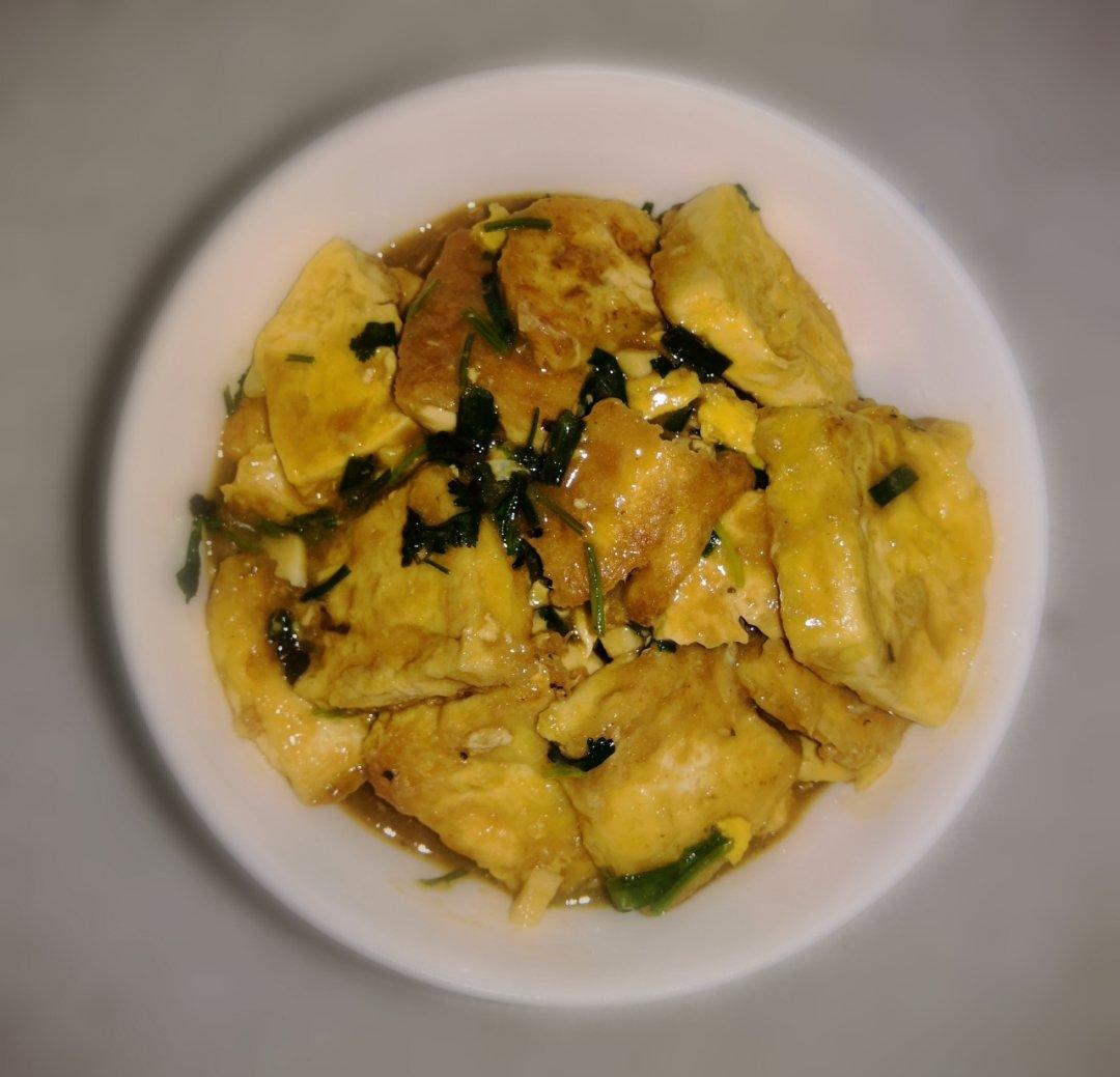 无敌好吃的香煎豆腐