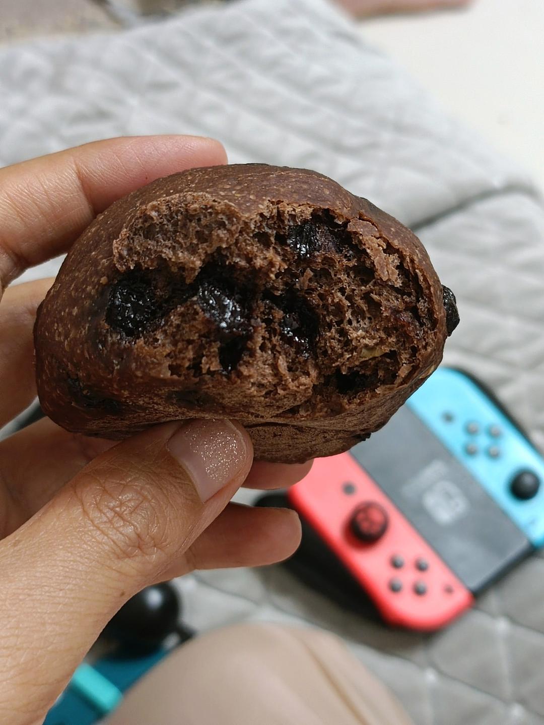 双重巧克力爆浆小餐包