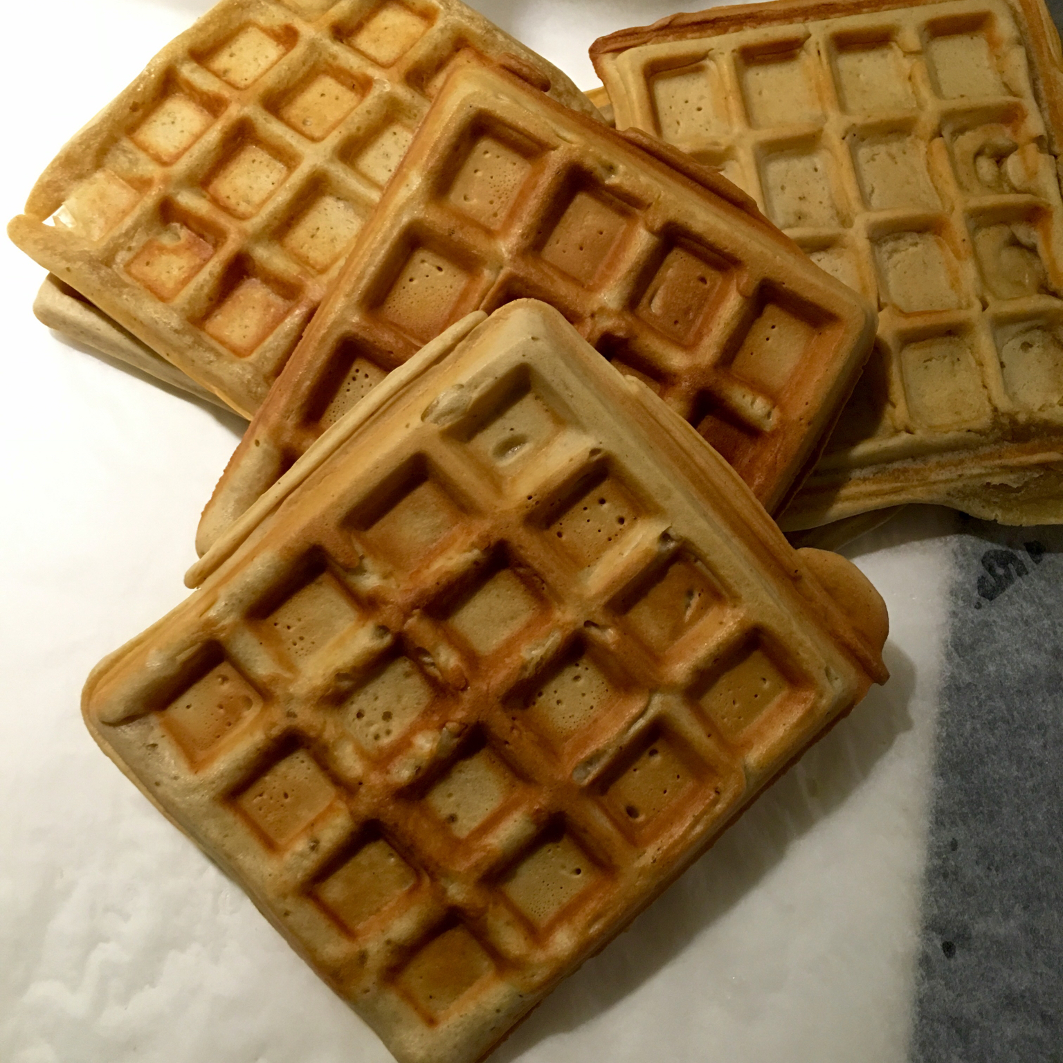 奶香糯米华夫「附面糊不粘锅小贴士」