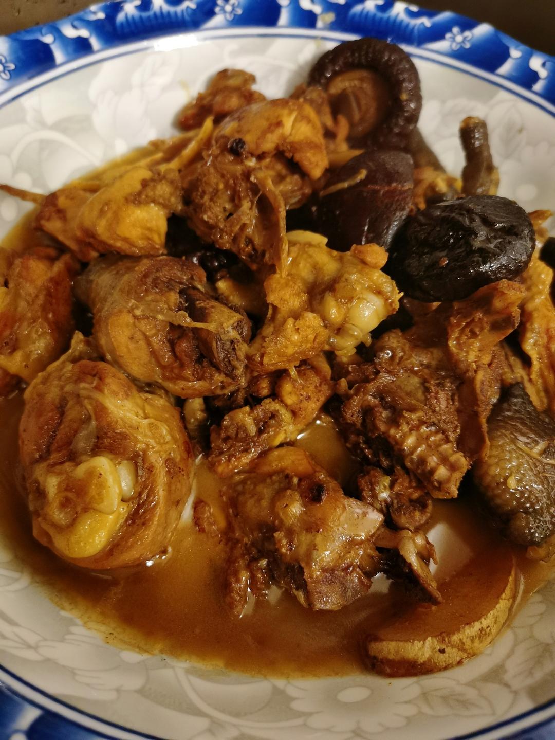 家常炖鸡
