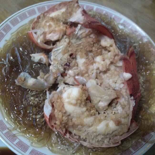 蒜蓉龙虾蒸粉丝