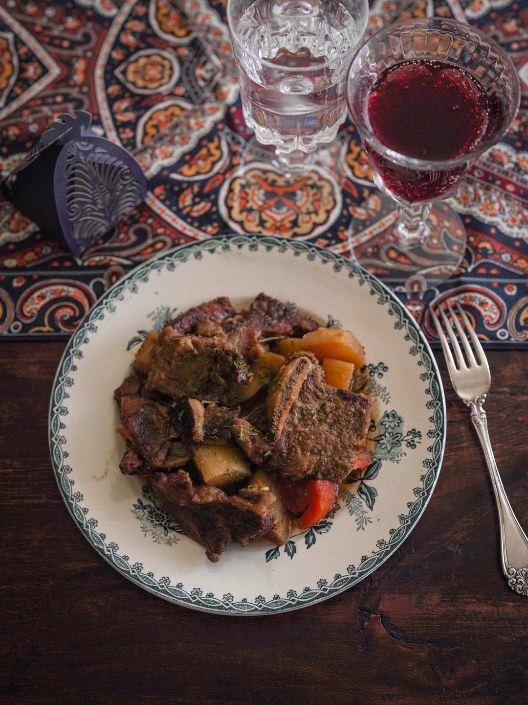 韩国炖牛仔骨Galbi-Jjim