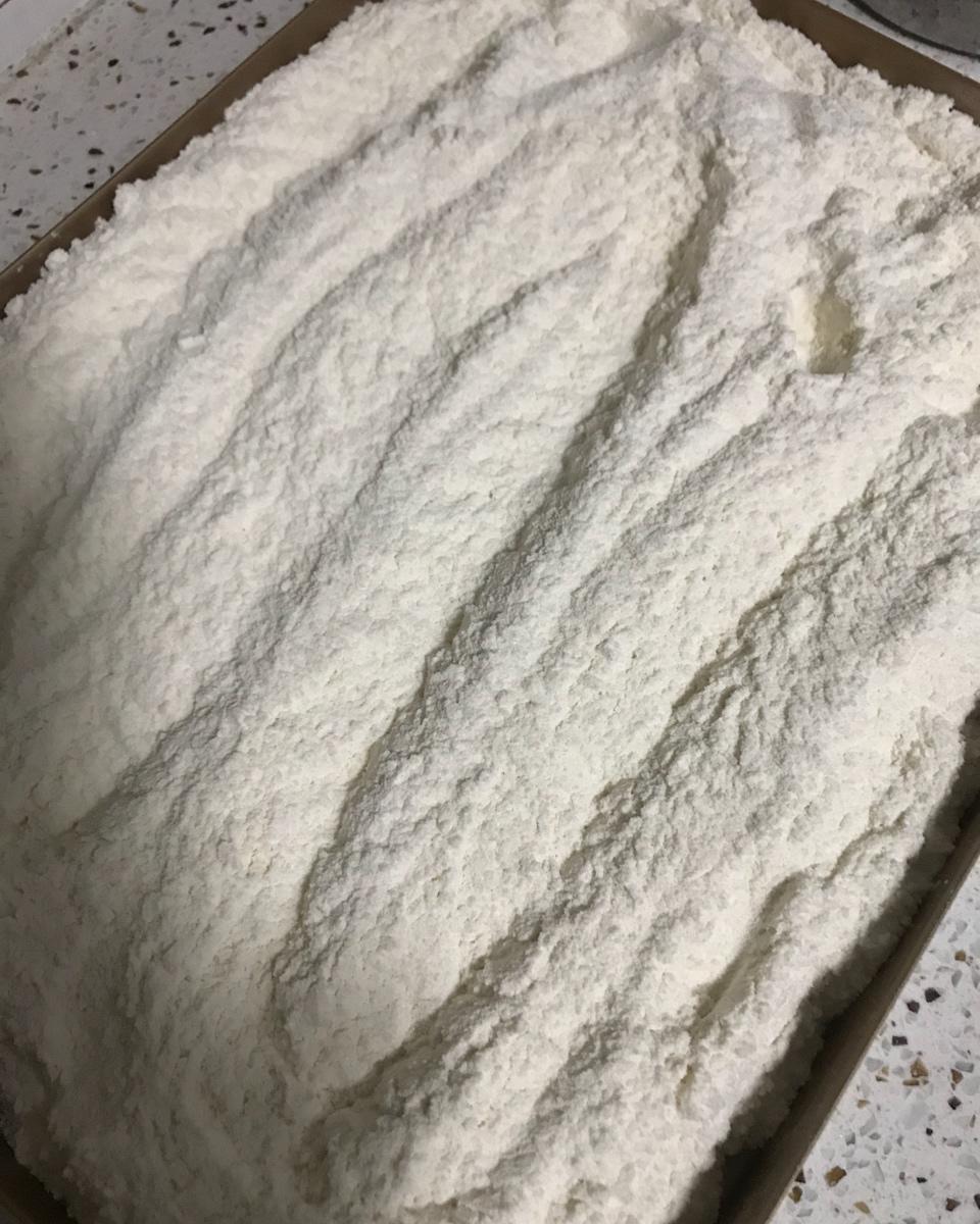 丛二做的自制低筋面粉