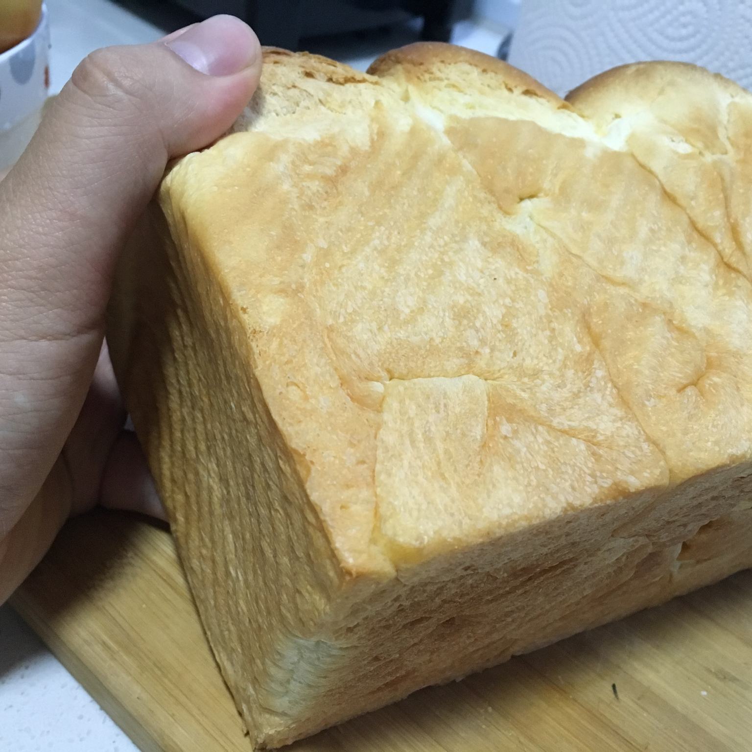 乳清白吐司~冷藏发酵