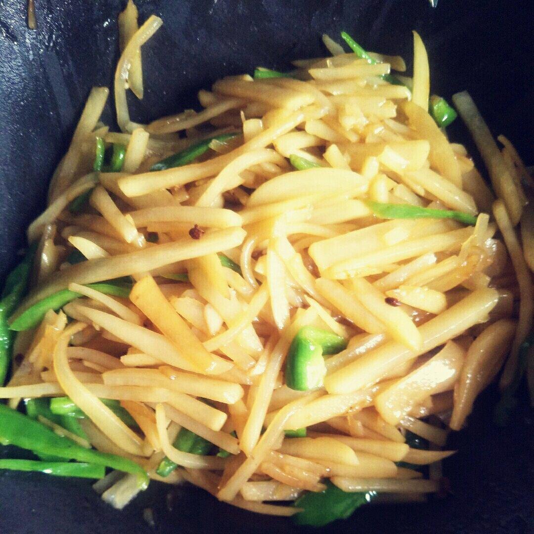 青椒土豆丝